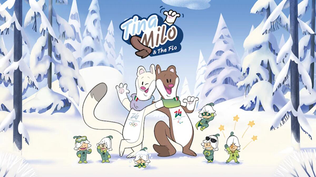 2026年米兰-科尔蒂纳丹佩佐冬奥会和冬残奥会吉祥物蒂娜（左）和米罗（右）。图片来源：国际奥委会官网